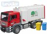 BRUDER 03761 Auto MAN TGS popeli funkn model 1:16 set se 2 p