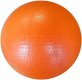 ACRA Míč overball 230mm oranžový fitness gymball rehabilitační d