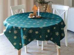 Vnon teflonov ubrus zelen Z-3633