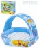 INTEX Baby baznek Medvdek P se stkou 109x102x71cm brouzdal