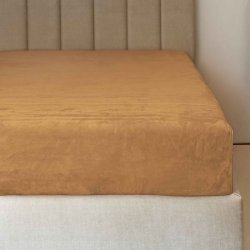 Mikroflanelov prostradlo PREMIUM - medov