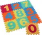 Měkké bloky Čísla C 10ks pěnový koberec baby vkládací puzzle pod