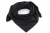 Bavlněný šátek - barva černá