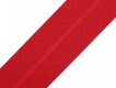 Šikmý proužek bavlněný 20mm - červená tmavší
