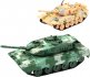 Tank plastov 16cm obrnn vozidlo zptn chod 2 barvy