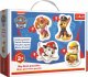 TREFL PUZZLE 4v1 Baby obrysov Tlapkov Patrola velk dlky 18ks