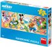 DINO Puzzle panoramatick 150 dlk Mickey s kamardy sportuj 6