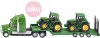 SIKU Farmer taha 1:87 set s podvalnkem a 2 traktory John Deere