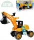 LENA Baby Bagr 70cm luto-ern odredlo funkn lopata plast 2