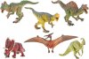 Zvířátko dinosaurus 17-20cm realistický vzhled plast 6 druhů