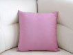 Bavlněný povlak na polštář - světle růžová Bavlněný povlak na polštář - světle růžová