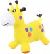 Baby hopsadlo Žirafa 52x44x26cm skákací zvířátko set s pumpičkou