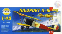 SMĚR Model letadlo Nieuport 11/16 1:48 (stavebnice letadla) [75324]