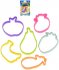 Nramek silikonov barevn Friendz Bandz vonc ovoce set 6ks