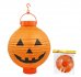 Lampion koule 22cm oranov Halloween dn na baterie v sku