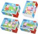 TREFL PUZZLE Prastko Peppa Pig U rybnka mini 20x13cm 54 dlk