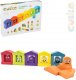 CUBIKA DEVO Baby stavebnice Domeky barevn set 30 dlk pro mi