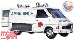 SEVA Monti System 06 Auto Renault Trafic AMBULANCE stavebnice MS