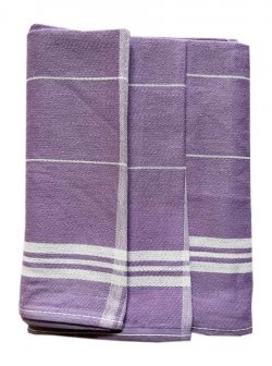 Utrky z egyptsk bavlny 3ks .65 - fialov