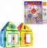 Stavebnice magnetick 30 dlk skldaka Magnetic Sheets v krabi