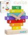 CUBIKA DEVO Baby Hodiny magnetick navlkac stavebnice set 10