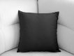 Bavlněný povlak na polštář - tmavě šedá antracit Bavlněný povlak na polštář - tmavě šedá antracit