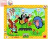 DINO Puzzle KRTEK a ptel (krteek) 12 dlk tvary