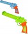 Pistolka dětská vodní barevná stříkací 28cm western transparentn