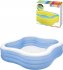 INTEX Bazn nafukovac rodinn 229x229cm tvercov 2 barvy 57495