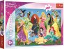 TREFL PUZZLE Disney Okouzlujc Princezny 41x28cm 100 dlk skl