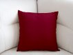 Bavlněný povlak na polštář - bordó Bavlněný povlak na polštář - bordó