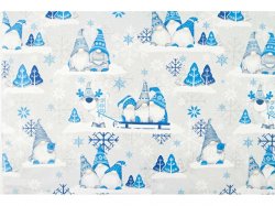 Bavlnn vnon metr .160 - Sktci modr variace