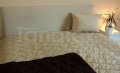 Přehoz na jednu postel hnědý - béžový 140x220