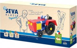 SEVA Klasik Nejmen Traktor plastov STAVEBNICE 115 dlk v kra