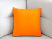 Bavlněný povlak na polštář - sytě oranžová Bavlněný povlak na polštář - sytě oranžová