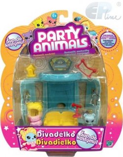 EP Line Party Animals hrac sada medvdek s kostmem a doplky 3