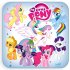 Stolek MLP dtsk plastov My Little Pony 60x60x50cm barevn pro