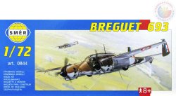 SMĚR Model letadlo Breguet 693 1:72 (stavebnice letadla) [75341]