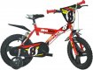 ACRA Dětské kolo Dino Bikes 163GLN červené chlapecké 16" balančn