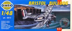 SMĚR Model letadlo Bristol bulldog 1:48 (stavebnice letadla) [75302]