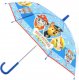 Deštník dětský manuální Tlapková Patrola 60x64cm modrý