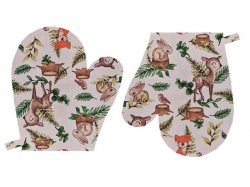 Dtsk chapky Lesn zvtka u paez - sada 2ks