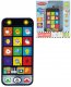 Baby telefon dtsk interaktivn 14cm smartphone na baterie Svt