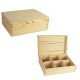 Dřevěná krabička na čaj 097037