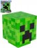 Minecraft Crepper halloweensk dekorativn lampa na baterie Svt