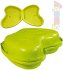 SMOBY Pískoviště dětské plastové bazének zelený motýlek 2 v 1